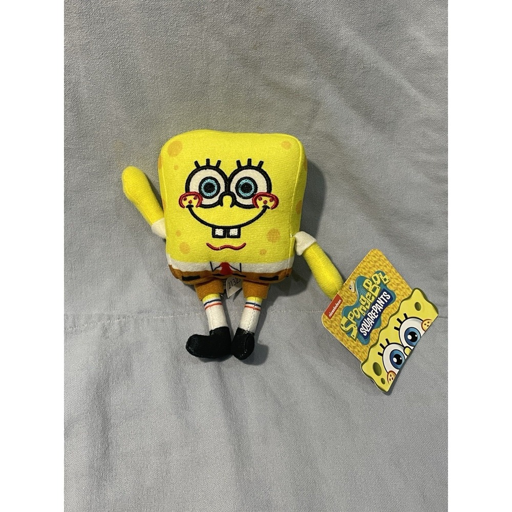 NEW Nickelodeon SpongeBob Squarepants 6" Plush Stuffed Animal Toy Figure